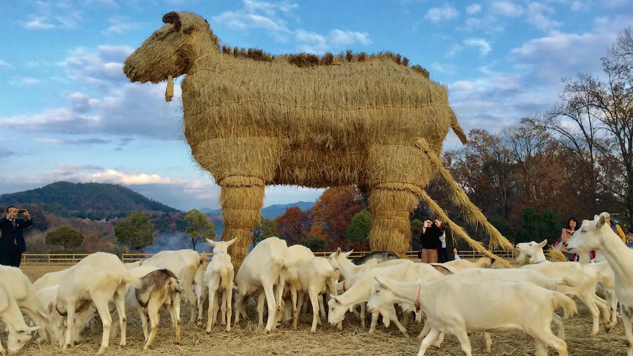 日本昭和村 里山アート