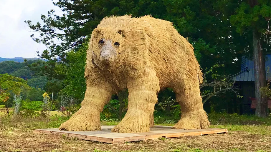 たくみの里わらアートまつり
